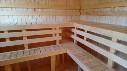 Haus am See mit Sauna