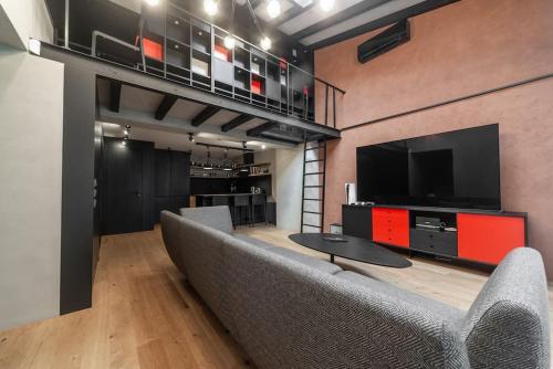 3 storey apartment with a character and a terrace, Riga (photo 10)