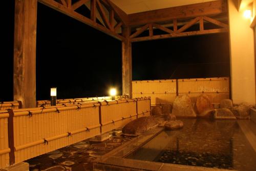 bad i varm källa, Irukaspa Hotel Seiryuso in Kumano
