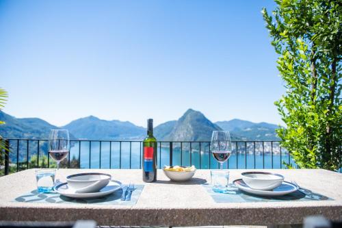 Lugano Vista Lago, Jacuzzi, Montagna a 5 stelle