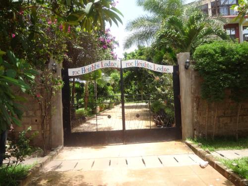 Entrance, Roc Heights in Bakau