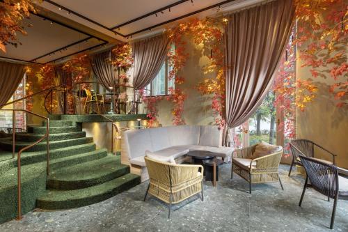 Lobby, Mamaison Hotel Riverside Prague near Petrin