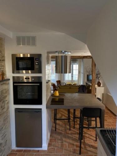 Konyha, La petite maison de Savennières (La petite maison de Savennieres) in Saint-Georges-sur-Loire