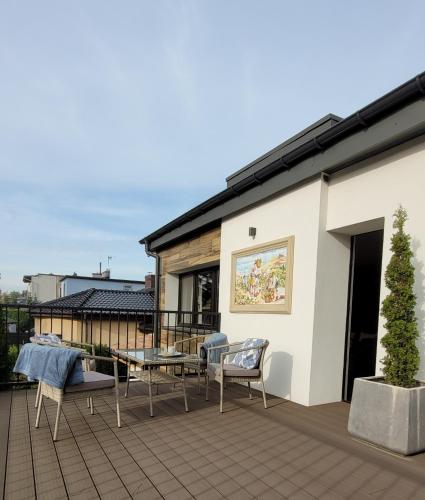 陽台/露台, Villa Pinia in 戈薩科維斯茲德魯伊