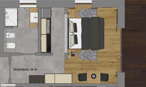 Appartements Pedescin Room Type - Studio Apartment