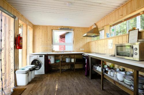 dapur, Kempings Ozolkalns in Cesis