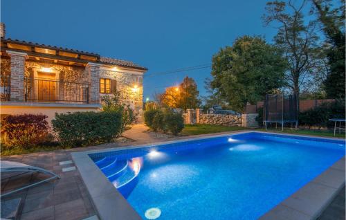 Awesome Home In Svet Vid Dobrinjski With Outdoor Swimming Pool