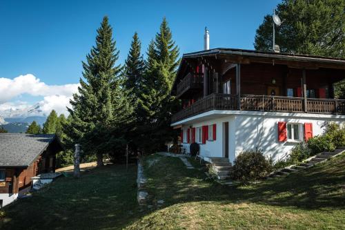  Chalet Sunnuterrasse in Rosswald