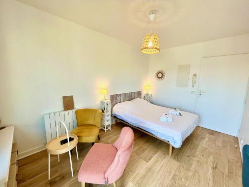 Salm, Coquet studio avec balcon in Ouistreham