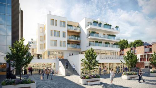 Buitenkant, Štýlový apartmán A409 v centre NR, parkovanie v cene (Stylovy apartman A409 v centre NR, parkovanie v cene) in Nitra