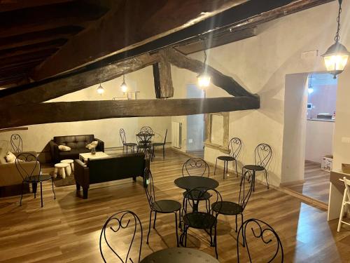 Közös társalgó / TV, B&B tre fiori in Taranta Peligna