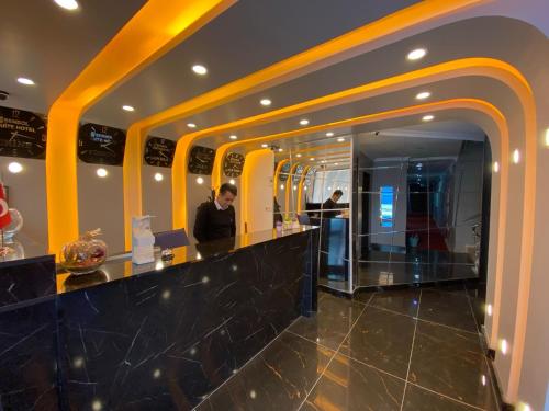 Lobby, biglife hotel in Avcilar