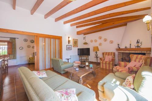 Közös társalgó / TV, Villa Mas Blanc - PlusHolidays in Bonaire