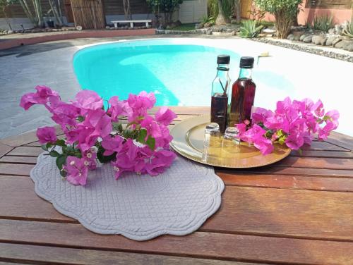 Maison blue lagon