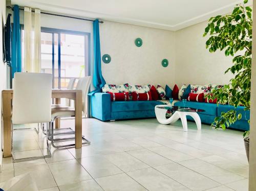 Marbella Beach location pour famille 2 chambres in El Mansouria