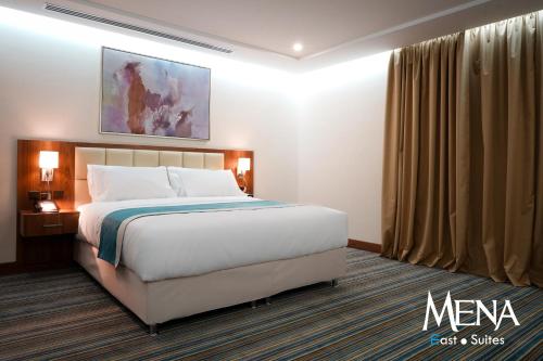 Guestroom, Mena East Suites Dammam فندق مينا شرق الدمام in Ghirnatah