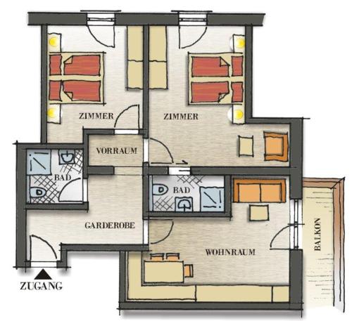 Two-Bedroom Apartment