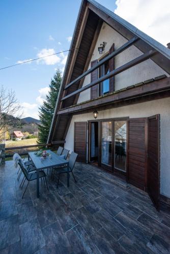 Balkons/terase, Cottage Gordana in Begovo Razdolje