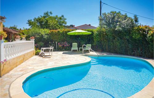 Swimming pool, Awesome home in Mougins with 2 Bedrooms, WiFi and Outdoor swimming pool in Mougins