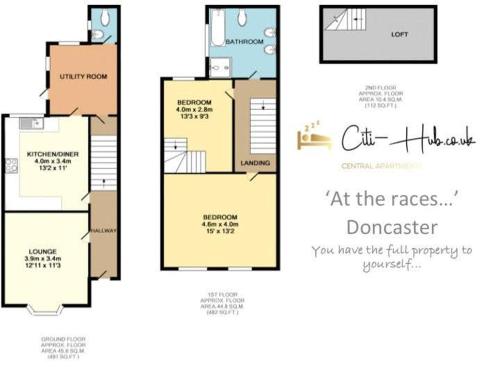 3 bed city centre, FREE parking, Contractors, Long Stays 5