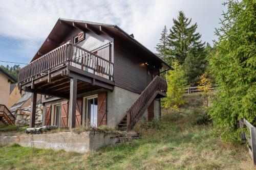 A szálláshely kívülről, Chalet des Eglantines in Les Angles