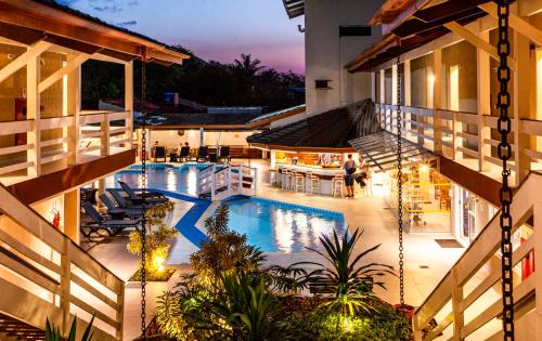 Swimming pool, Ciribai Praia Hotel in Sao Sebastiao (Sao Paulo)