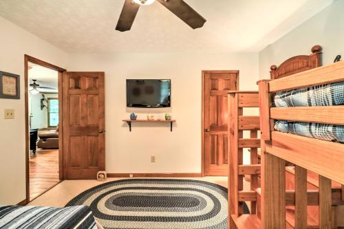 Waterfront West Point Lake Cabin with Private Dock! - image 11