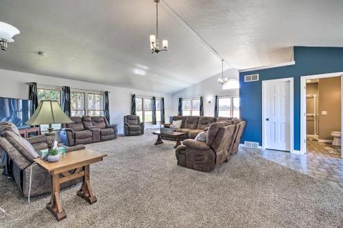 Spacious Massillon Log Cabin with Fire Pit! in Massillon (OH)