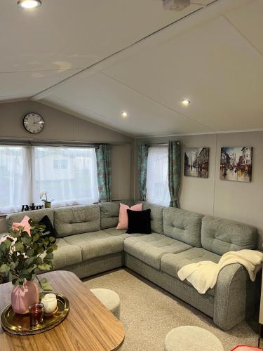 Lovely 3 bedroom holiday home in Seton Sand caravan park Wi-Fi Xbox