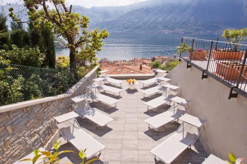 Vista exterior, Residence Sala Comacina apartment no 2 with pool and spa by Italian Apartments in Sala Comacina