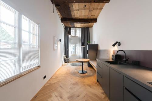Konyha, TORhaus Appartments Sendenhorst in Sendenhorst