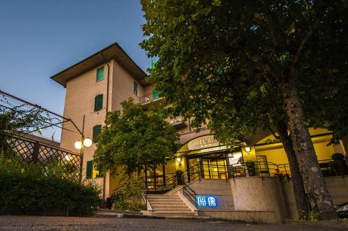 入口, Hotel Villa Ricci & Benessere in 基安恰诺泰尔梅