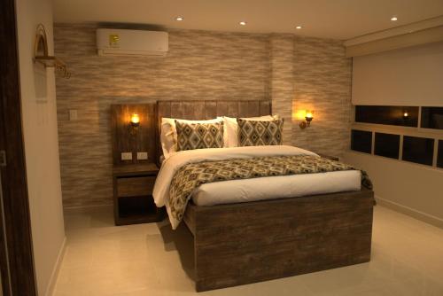 2 double beds, 2 sofa beds