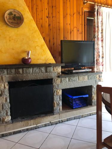 Agradable casa con chimenea interior