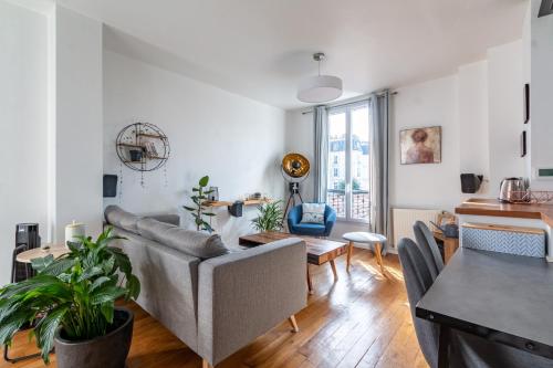 Le Loft de l'Artiste - Appartement cosy avec jardin et terrasse - Location saisonnière - Sèvres