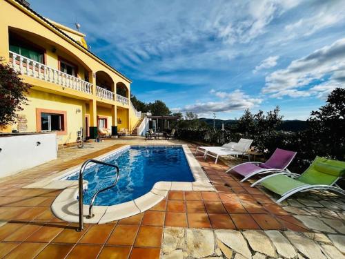 Casa Maca, espectacular casa con piscina y vistas - Lavern