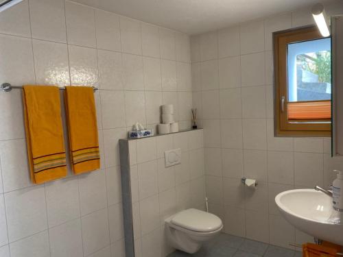 حمام, Ferienwohnung in Tschlin mit Panoramablick in Vna
