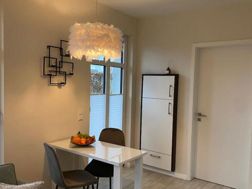 廚房, Schöne Ferienwohnung im Ergeschoss mit Terrasse (Schone Ferienwohnung im Ergeschoss mit Terrasse) in 阿豪斯