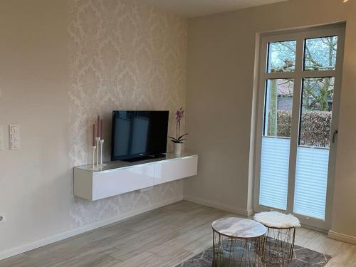共用Lounge/電視區, Schöne Ferienwohnung im Ergeschoss mit Terrasse (Schone Ferienwohnung im Ergeschoss mit Terrasse) in 阿豪斯