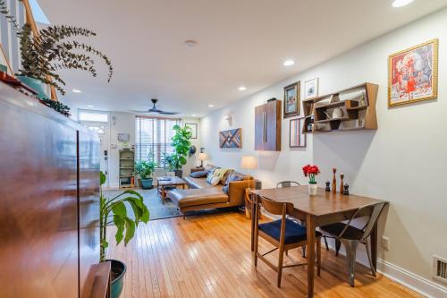 Bedroom in thoughtfully decorated East Passyunk home (South Philadelphia)