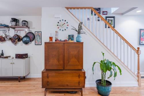 Bedroom in thoughtfully decorated East Passyunk home (South Philadelphia)