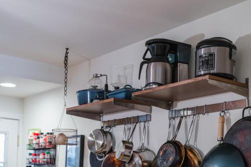 Bedroom in thoughtfully decorated East Passyunk home (South Philadelphia)