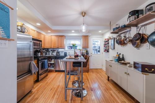 Bedroom in thoughtfully decorated East Passyunk home (South Philadelphia)