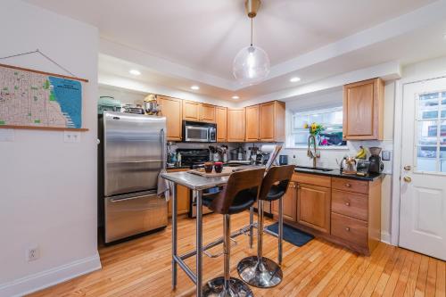 Bedroom in thoughtfully decorated East Passyunk home (South Philadelphia)