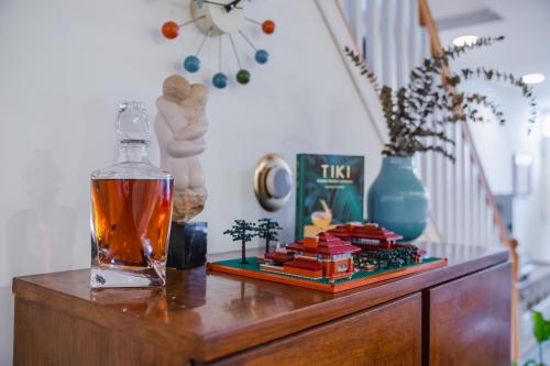 Bedroom in thoughtfully decorated East Passyunk home (South Philadelphia)