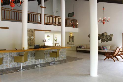 Lobby, Anga Beach Hotel in Sao Miguel dos Milagres