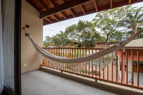 ระเบียง/ชานเรือน, Anoa Maresias Studios in เซาเซบาสติอาว(เซาเปาโล)