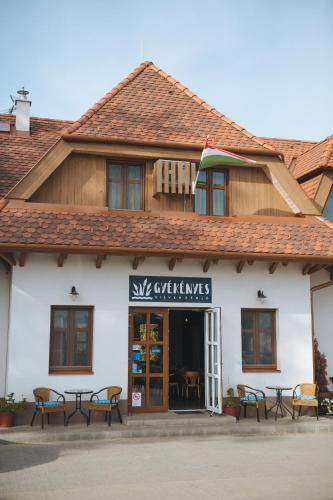 Restaurant, Kormoran Vendeghaz in Tiszafured