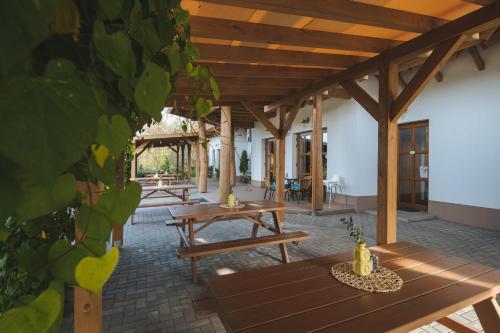 Restaurant, Kormoran Vendeghaz in Tiszafured