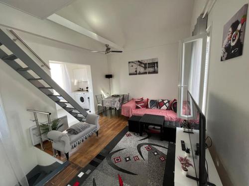 K1 - Maison LOFT VERANDA - 15 min PARIS PARC EXPOS / 5 chambres - 7 lits - Location saisonnière - Bagneux